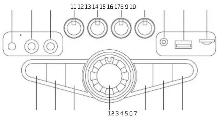 NGS Wild Mambo - CONTROL BUTTONS - 1