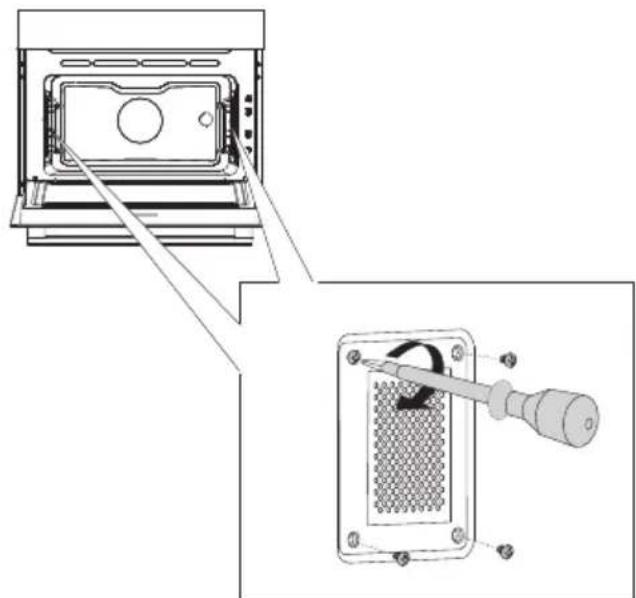 GORENJE BCM598S18X - Reemplacement de l'ampoule - 1