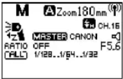 ROLLEI Pro Flash Unit 56F - Mode manuel master sans fil (Master 2.4G sans fil) (Canon) M - 1