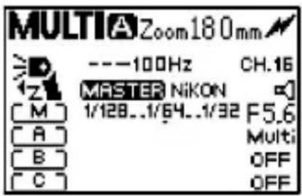 ROLLEI Pro Flash Unit 56F - Master Nikon MULTI - 1