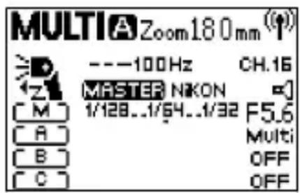 ROLLEI Pro Flash Unit 56F - Master 2.4G Nikon MULTI - 1