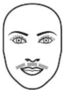 SANITAS IPL 80 - Treating the upper lip - 1