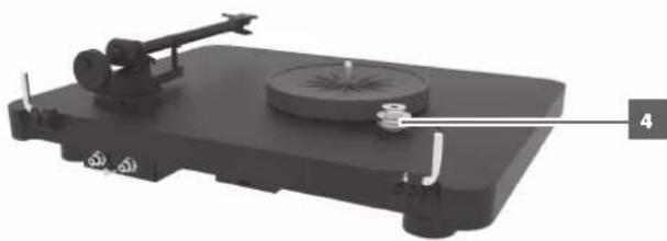 NAD C 558 - RéGLAGE DE LA HAUTEUR DE LA POULIE - 1