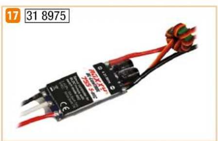 MULTIPLEX FunRacer - Referencia Descripción - 12