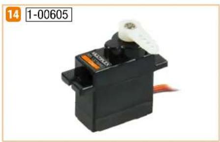 MULTIPLEX FunRacer - Referencia Descripción - 10