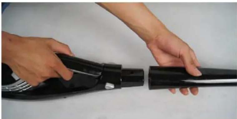 ROTEL Salon - ASSEMBLING THE HANDLE - 1