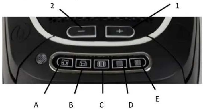 ROTEL Eco - Réglage de la puissance d'aspiration - 1