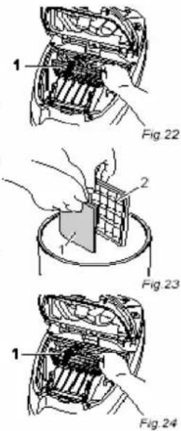 ROTEL Eco - Sostituire il filtro motore - 1