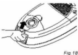 ROTEL Eco - Changing the dust bag - 1