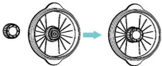 ROTEL U452EU1 - Assemblare il coperchio - 2