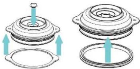 ROTEL U452EU1 - Assemblare il coperchio - 1