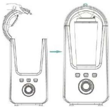 ROTEL U452EU1 - Assemblare il bicchiere da conservazione sottovuoto - 3