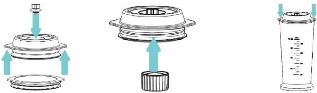 ROTEL U452EU1 - Assemble vacuum storage jar - 1