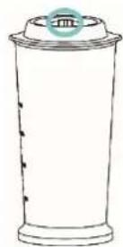 ROTEL U452EU1 - Disassembe vacuum storage jar - 2