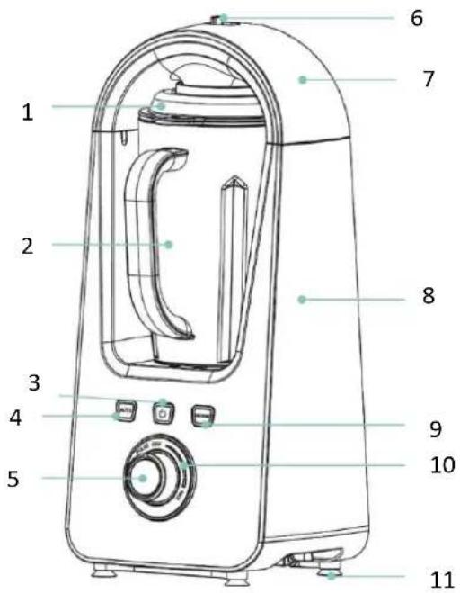 ROTEL U452EU1 - SCHEMATISCHE DARSTELLUNG - 1