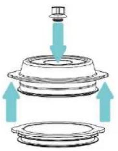 ROTEL U452EU1 - Zusammenbauen des Vakuum-Behälters - 1