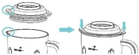 ROTEL U452EU1 - Assemblare il coperchio - 3