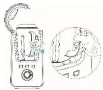 ROTEL U452EU1 - Désassembler le bol - 1