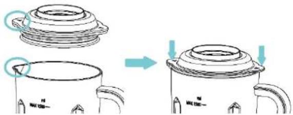 ROTEL U452EU1 - Assemble lid - 3