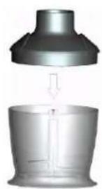 ROTEL U396CH2 - HANDHABUNG DES ZERKLEINERERS - 1