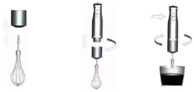 ROTEL U396CH2 - - USING THE WHISK - 1