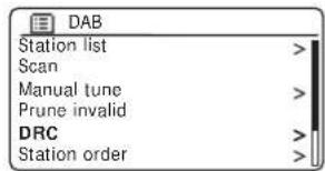 ROBERTS R100 - Paramètres de contrôle de plage dynamique - 6
