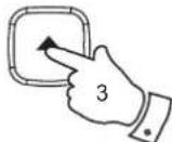 ROBERTS R100 - Rappel d'une préselection à l'aide du menu - 8