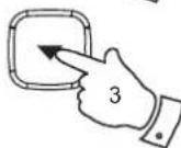 ROBERTS R100 - Rappel d'une préselection à l'aide du menu - 3