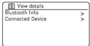 ROBERTS R100 - Voir les détails de connexion bluetooth - 7