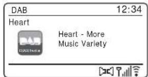 ROBERTS R100 - Sélection d'une station de radio DAB - 4