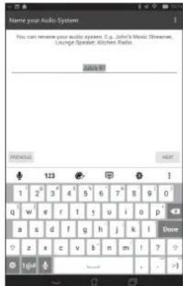ROBERTS R100 - Configuration du nouveau système audio - appareil android - 3