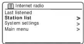 ROBERTS R100 - Recherche d'une station de radio par nom - 5
