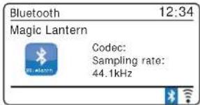 ROBERTS R100 - Jouer des fichiers audio en mode bluetooth - 8