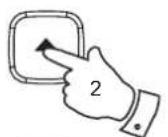 ROBERTS R100 - Sélection d'une station de radio DAB - 1