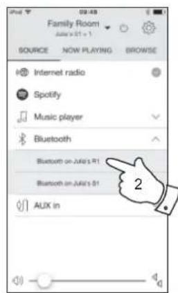 ROBERTS R100 - Contrôle du volume en utilisant UNDOK - 2