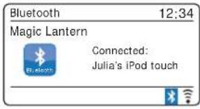 ROBERTS R100 - Jouer des fichiers audio en mode bluetooth - 5