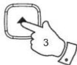 ROBERTS R100 - Rappel d'une préselection à l'aide du menu - 2