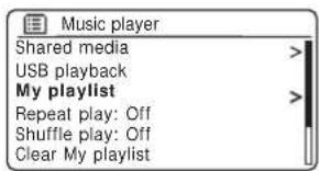 ROBERTS R100 - Effacement d'une piste de la liste de lecture - 2