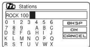 ROBERTS R100 - Recherche d'une station de radio par nom - 8