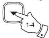 ROBERTS R100 - Sélection d'une nouvelle station populaire - 3