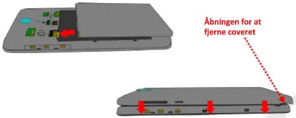 NGM-Mobile You Color E505 Plus - Indsaet batteriet - 1