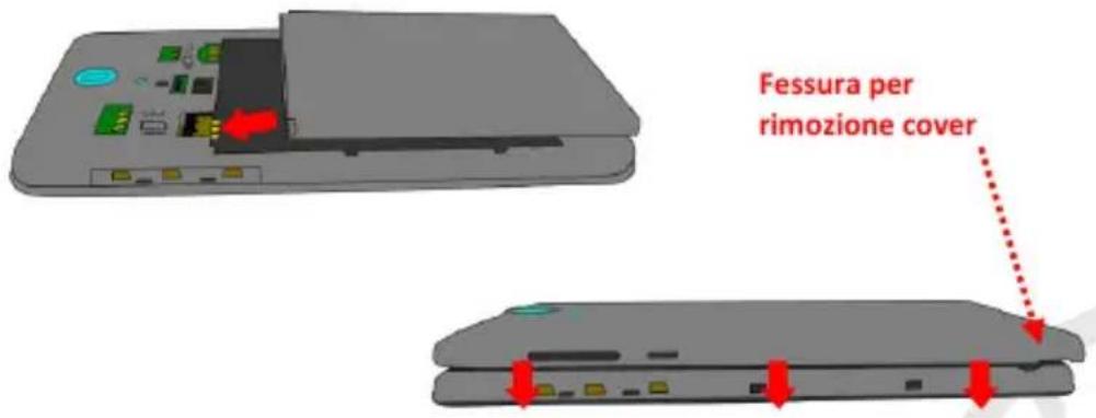 NGM-Mobile You Color E505 Plus - Inserire la batteria - 1