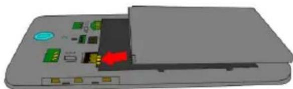 NGM-Mobile You Color E505 Plus - Innsetting av batteri - 1