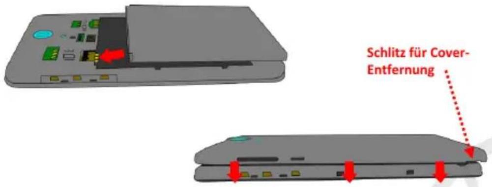 NGM-Mobile You Color E505 Plus - Akku einsetzen - 1