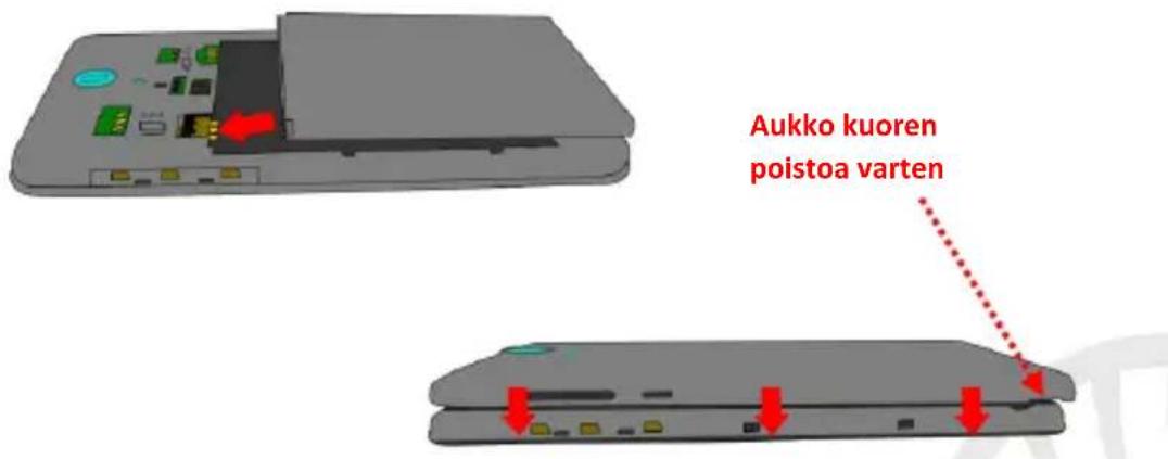 NGM-Mobile You Color E505 Plus - Akun asettaminen paikoilleen - 1