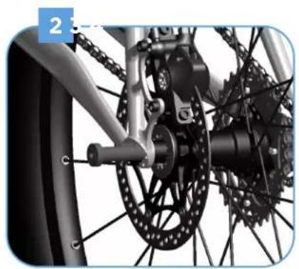 THULE Coaster XT - Voor de volgende fietsen zijn extra adapters nodig: - 1