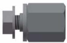 THULE Coaster XT - Adapter für Nabenschaltungssystem Shimano, 3/8" x 26 - 1