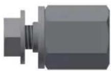 THULE Coaster XT - Adaptateur de fixation pour moyeu intégré SRAM, M10x1.0 - 1
