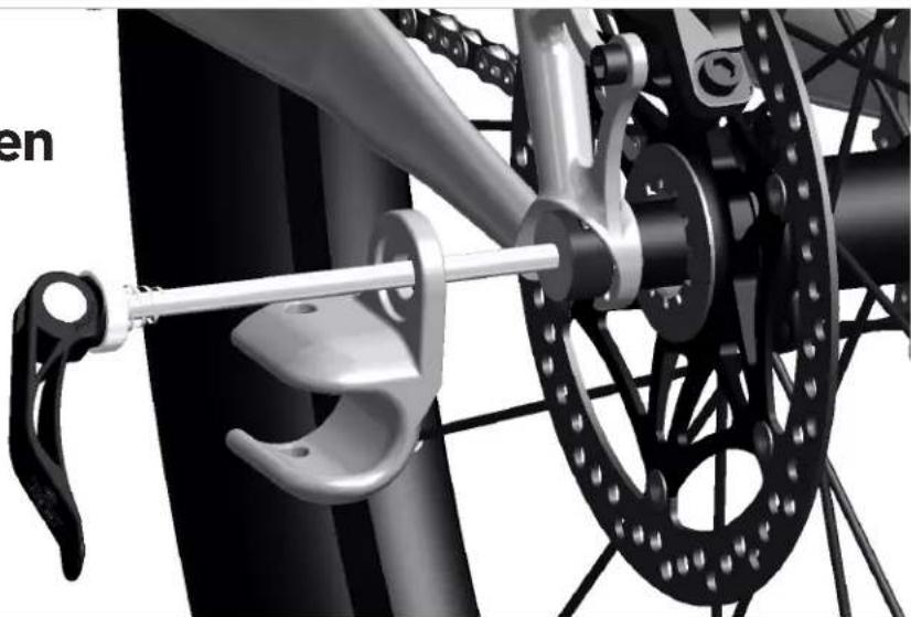 THULE Coaster XT - Adapters voor verzischlende vormen frames of fietsen met geintegrerde standaard: - 1