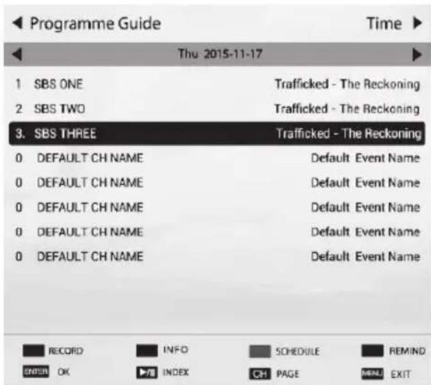 TESLA 40S367BFS - ЕЛЕКТРОННА НАРЪЧНА ПРОГРАМА (EPG) - 1